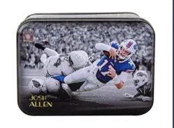 2024 Panini Optic Football Factory Sealed Championship Tin Josh Allen Bills - Image 3
