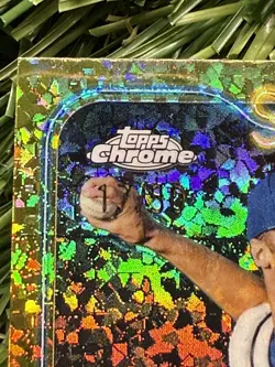 Topps 2024 Chrome Jacob Misiorowski Gold Mini Diamond Refractor PDC-171 #17/50 - Image 2