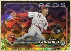 2024 Topps #673 Stuart Fairchild Holiday Hot Dogs - Image 1