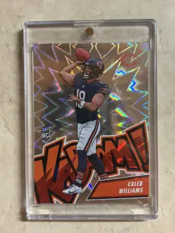 2024 Panini Absolute Caleb Williams #41 Rookie Vertical KABOOM! Bears (RC) - Image 1