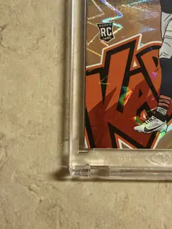 2024 Panini Absolute Caleb Williams #41 Rookie Vertical KABOOM! Bears (RC) - Image 4