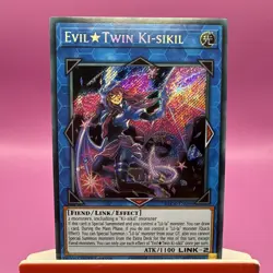 BLCR-EN096 Evil Twin Ki-sikil : Secret Rare 1st Edition Yugioh Card - Image 1