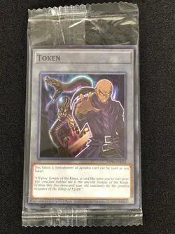 Yugioh Odion & Embodiment of Apophis Token Holo Sealed TKN5-EN018 - Image 1