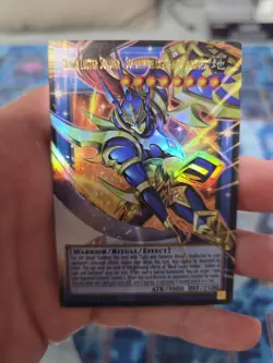 Black Luster Soldier (Extended Art) - CORI-EN028 - Near Mint NM Overframe Yugioh - Image 1