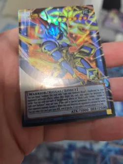 Black Luster Soldier (Extended Art) - CORI-EN028 - Near Mint NM Overframe Yugioh - Image 2