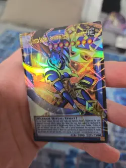 Black Luster Soldier (Extended Art) - CORI-EN028 - Near Mint NM Overframe Yugioh - Image 3