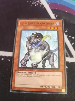 Ally Of Justice Unknown Crusher STBL-EN094 Yu-Gi-Oh! Card Light Play 1st Edition - Image 1