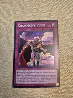 Yu-Gi-Oh! Champion's Pulse BLGG-EN035 Secret Rare Glorious Gallery NM - Image 2