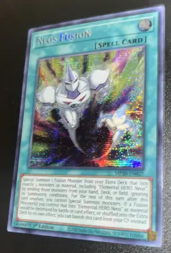 Yugioh Neos Fusion MP20-EN027 Prismatic Secret Rare 1st ed - Image 1