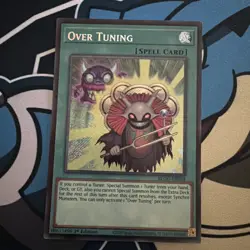 Yugioh Over Tuning BLGG-EN034 Secret Rare 1st Edition NM - Image 1