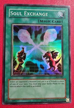 1x Yu-Gi-Oh! Soul Exchange - SDY-041 - Super Rare - Unlimited Edition - NM - Image 1