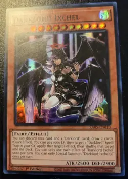 Darklord Ixchel RA05-EN010 1st Edition Super Rare Rarity Collection V Yu-Gi-Oh! - Image 1