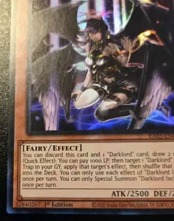 Darklord Ixchel RA05-EN010 1st Edition Super Rare Rarity Collection V Yu-Gi-Oh! - Image 4