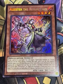 Yu-Gi-Oh! Aleister the Reminiscent - CORI-EN015 Chaos Origins - Ultra Rare - NM - Image 1
