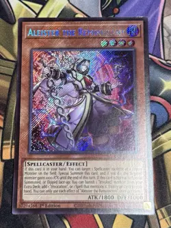 Yu-Gi-Oh! Aleister the Reminiscent - CORI-EN015 Chaos Origins - Ultra Rare - NM - Image 2