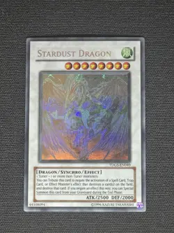 Yugioh Stardust Dragon - Unlimted Ghost Rare (TDGS-EN040) MP/LP - Image 2