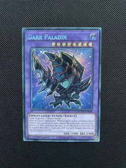 Yugioh Dark Paladin BLMM-EN008 Secret Rare 1st Edition NM - Image 1