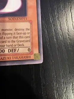 Yu-Gi-Oh! Mystic Swordsman LV2 SOD-EN011 1st Edition Ultimate Rare LP - Image 5