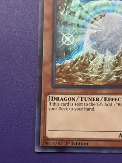 Yu-Gi-Oh! TCG The White Stone of Legend 1st Edition LCKC-EN010 Secret Rare LP - Image 3