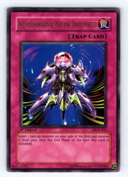 Yugioh Interdimensional Matter Transporter DCR-052 1st Ed. Ultra Rare - NM 💎 - Image 1