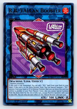 R.B. VALCan Booster Ultra Rare Duelist's Advance DUAD-EN093 LP - Image 1