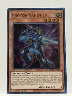 Photon Vanisher BLMR-EN058 Ultra Rare NM 1st Edition Yugioh TCG - Image 1