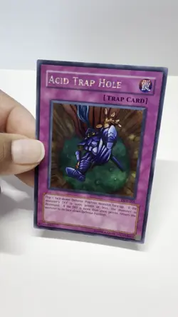 Acid Trap Hole dds-005 (NM+/LP) Secret Rare Yu-Gi-Oh! - Image 2