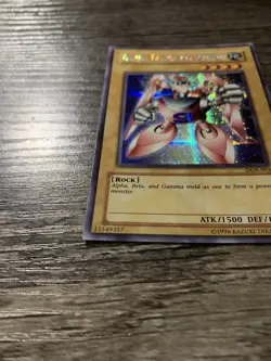 Yu-Gi-Oh! #DOR-003 Gamma The Magnet Warrior Holo LP-EX - Image 3