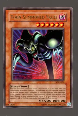 Toon Summoned Skull Magic Ruler #MRL-073 LP/NM - Image 1