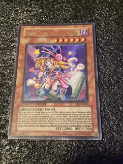 Yu-Gi-Oh Toon Dark Magician Girl SP2-EN002 Ultra Foil Promo Card - Image 1
