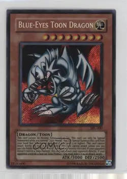 SE - Blue-Eyes Toon Dragon English North America YuGiOh Spell Ruler #SRL-000 - Image 1
