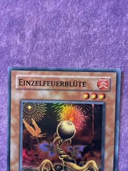 1x Lonefire Blossom CP07-EN005 DE005 German Super Rare Yugioh MP - Image 2