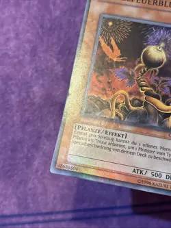 1x Lonefire Blossom CP07-EN005 DE005 German Super Rare Yugioh MP - Image 4
