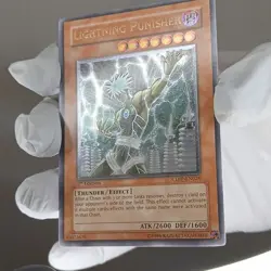 Yu-Gi-Oh! Lightning Punisher CDIP-EN026 Cyberdark Impact Ultimate Rare Foil 1st - Image 1