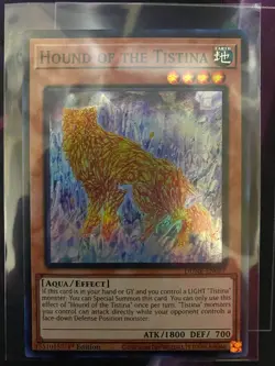 Yu-Gi-Oh! - Hound of The Tistina - DUNE-EN087 - Super Rare - 1st Ed -NM/M - Image 1