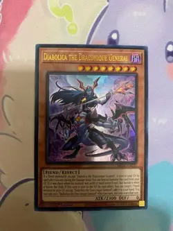 Yu-Gi-Oh! - Diabolica the Draconique General - MP24-EN230 - Ultra R - 1st E - NM - Image 1