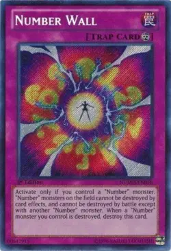 Number Wall NUMH-EN058 Secret Rare 1st Edition Yugioh MP - Image 1