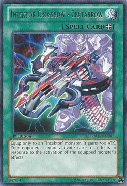 Inzektor Crossbow - Zektarrow - GAOV-EN061 - Rare - Unlimited Edition - Heavily - Image 1