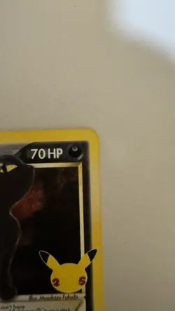 Umbreon Gold Star - 17/17 - Pokemon Celebrations Classic Collection Rare Card NM - Image 4