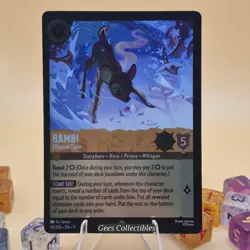 BAMBI - Ethereal Fawn - Super Rare Foil - Disney's Lorcana - 24/204 Winterspell - Image 1