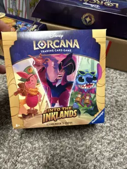 Disney Lorcana TCG Into the Inklands Illumineer's Trove Trading Card Game Sealed - Image 1