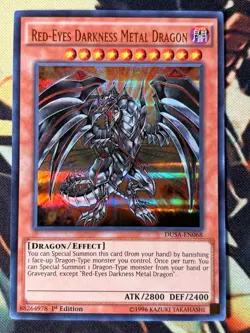 Yugioh: Red-Eyes Darkness Metal Dragon - DUSA-EN068 Ultra Rare 1st Edition NM - Image 1