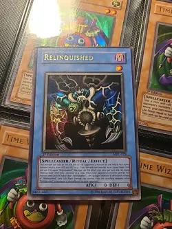 Yugioh Relinquished Magic Ruler MRL-029 1st Edition Ultra Rare - Image 1