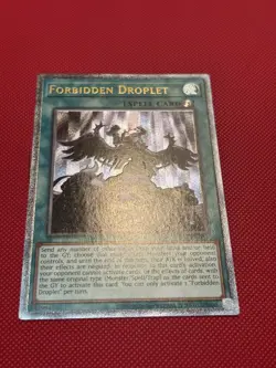 Yugioh! Forbidden Droplet OP16-EN003 Ultimate Rare NM - Image 2