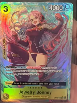 Jewelry Bonney (Parallel) OP08-105 Two Legends Foil One Piece TCG - English - Image 1