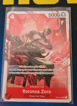 4x Roronoa Zoro - ST21-015 - Learn Together Reprint - One Piece TCG Playset NM - Image 1