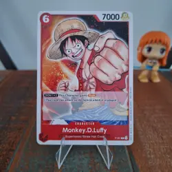 Monkey D Luffy Pre-Errata P-001 Promotion Pack 2022 One Piece Promo - Image 1