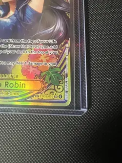 Bandai One Piece CCG Nico Robin EB03-055 SP SR Alt Art Foil (English) - Image 5