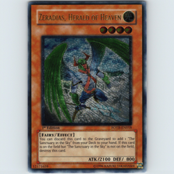Yugioh Zeradias, Herald Of Heaven FOTB-EN018 1st Edition Ultimate Rare - NM 💎 - Image 1