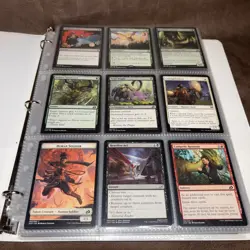 magic the gathering lot over 350 with binder please see PHOTOS - Image 1
